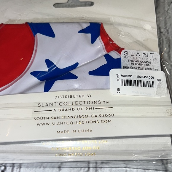 🆕Slant Collections Stars & Stripes Drink Floaties (4) - Picture 6 of 9